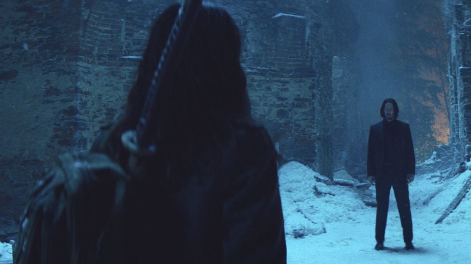 Auf ihrem Rachefeldzug trifft sie auf John Wick.