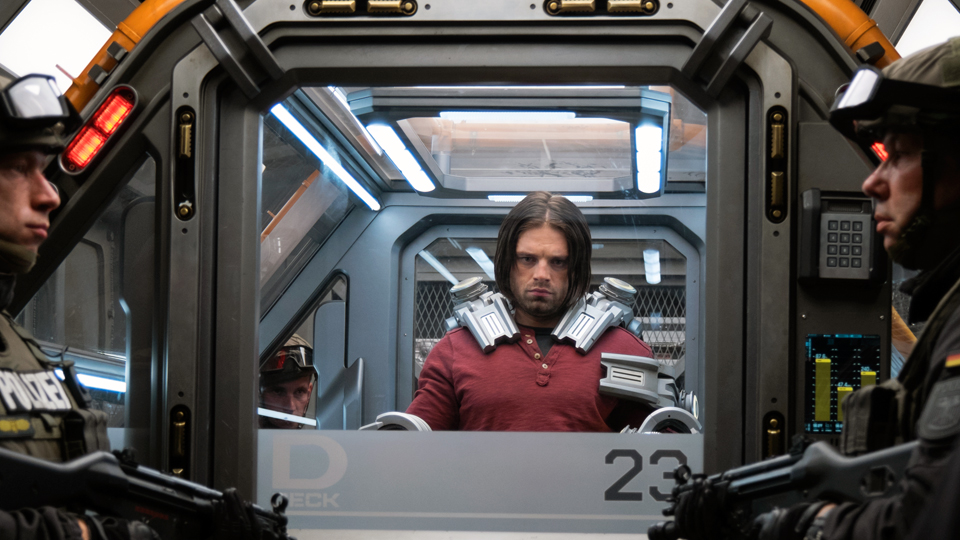 Und er ist mitunter ein Grund dafuer, Bucky Barnes (Sebastian Stan).