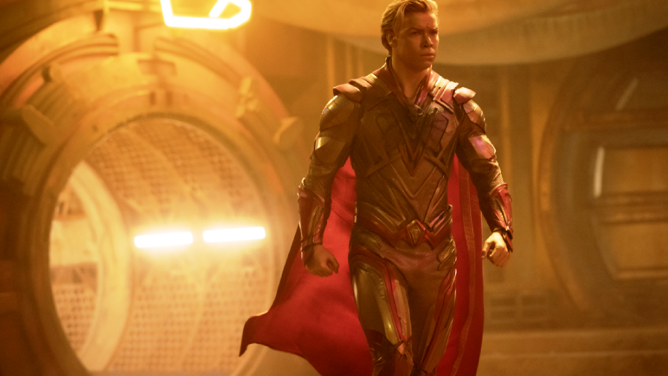 In ihrem dritten und letzten Abenteuer droht Adam Warlock (Will Poulter) den Frieden in Knowhere zu zerstören