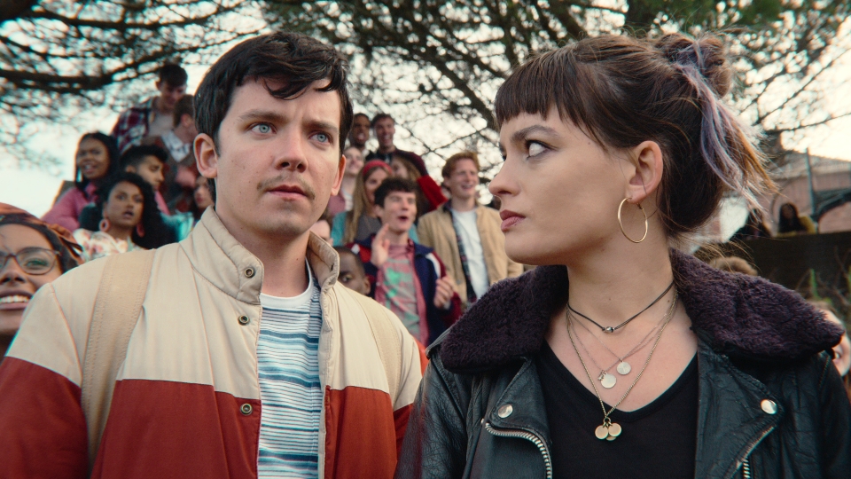 Otis (Asa Butterfield) & Maeve (Emma Mackey)