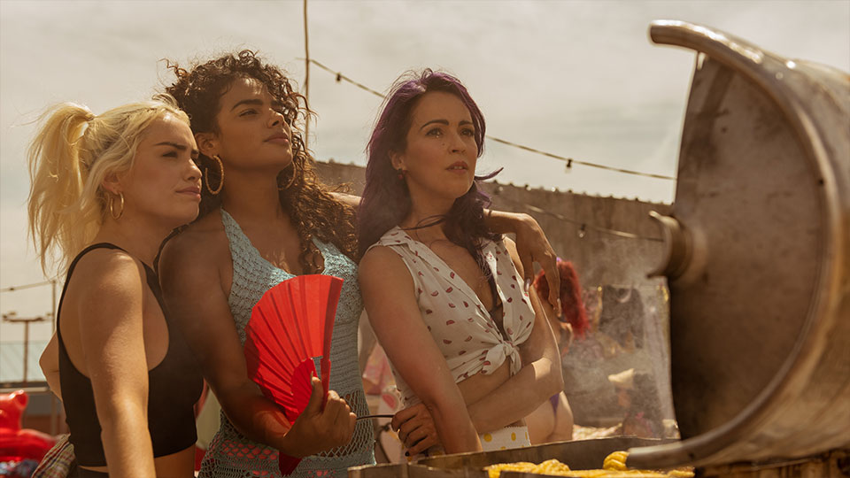 Coral (Verónica Sánchez), Wendy (Lali Espósito) und Gina (Yany Prado)