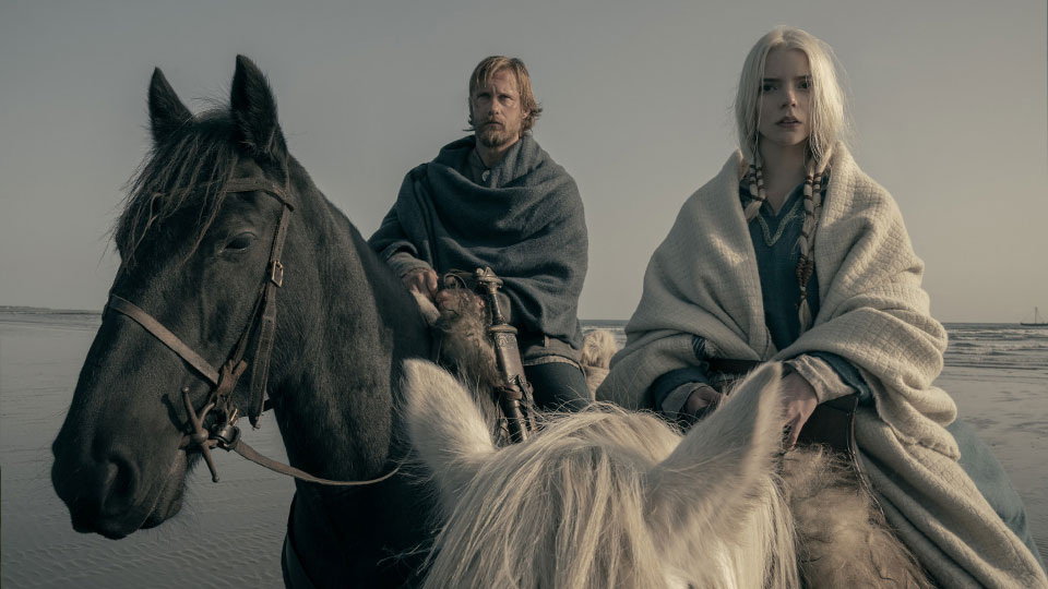 Amleth (Alexander Skarsgård) und Olga (Anya Taylor-Joy)