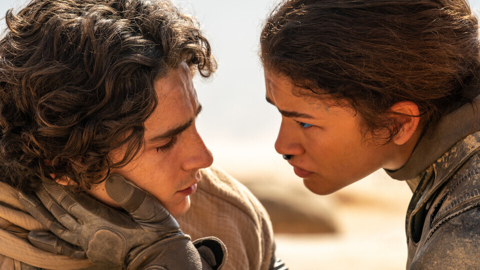 Paul (Timothée Chalamet), Chani (Zendaya)