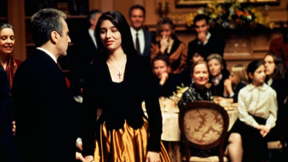 Sofia Coppola, Tochter von Regisseur Francis Ford Coppola, spielt Mary Corleone
