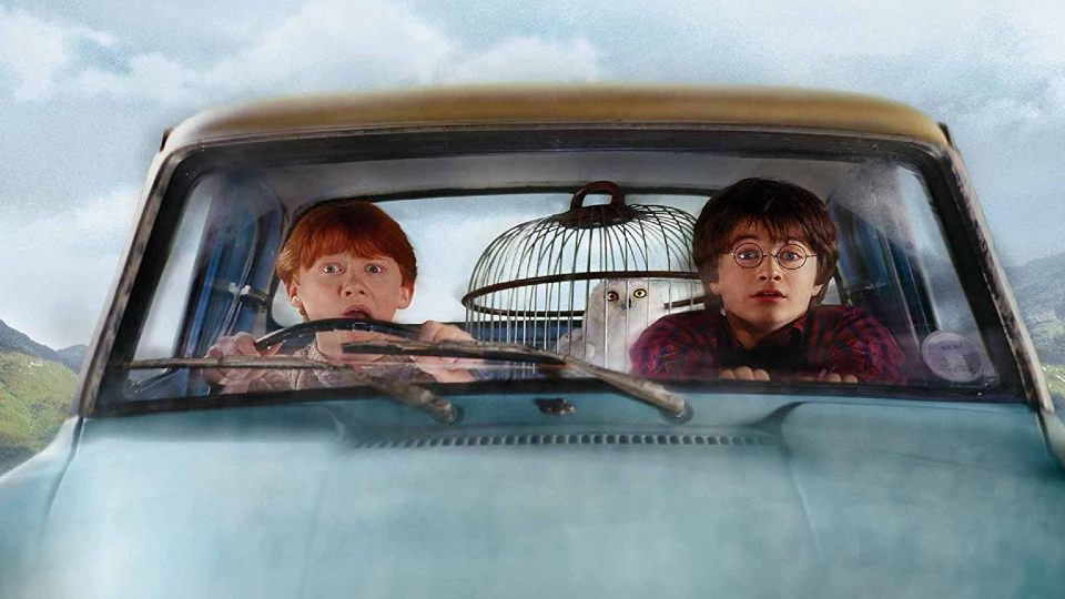 Ron (Rupert Grint ) & Harry (Daniel Radcliffe)