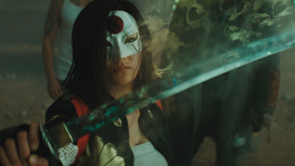 ...die rachedurstige Katana (Karen Fukuhara)...